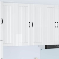 Wall Cabinet LUCCA High Gloss White 80 x 31 x 100 cm