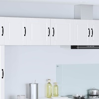 Wall Cabinet PORTO 2 pcs White 40 x 31 x 40 cm Engineered Wood