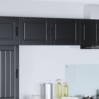 Wall Cabinet PORTO Black 50 x 31 x 40 cm Engineered Wood