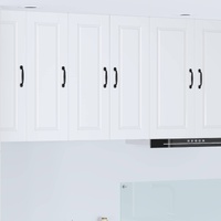 Wall Cabinet PORTO White 30 x 31 x 80 cm Engineered Wood