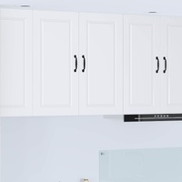 Wall Cabinet PORTO White 80 x 31 x 80 cm Engineered Wood