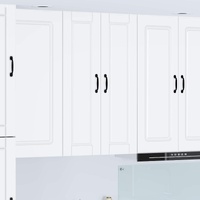 Wall Cabinet PORTO White 30 x 31 x 100 cm Engineered Wood
