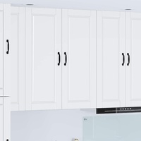 Wall Cabinet PORTO White 40 x 31 x 100 cm Engineered Wood