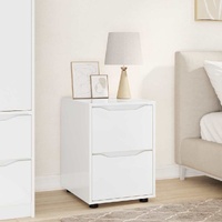 Storage Cabinet High Gloss White 40 x 48 x 57 cm