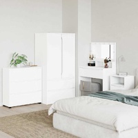 Storage Cabinet White 80 x 31 x 81 cm Engineered Wood