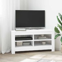 CornerTVCabinet White 102 x 40,5 x 45 cm Engineered Wood