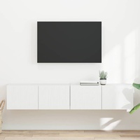 TV Wall Cabinet 2 pcs White 78.5 x 31 x 29.5 cm Engineered Wood