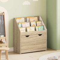 Kids Bookshelf Sonoma Oak 60 x 29.5 x 69 cm Engineered Wood