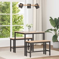 Dining Table Natural 80 x 80 x 75 cm Solid Pine Wood