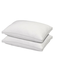 Luxury - Bamboo Gusset Pillow - Twin Pack - Model-F0436C