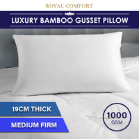 Luxury - Bamboo Gusset Pillow - Single Pack - Model-DF9FB8