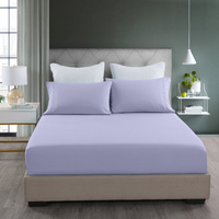 Royal Comfort Bamboo Cooling 2000TC 3-Piece Combo Set - King-Lilac Grey - Model-88F2CF