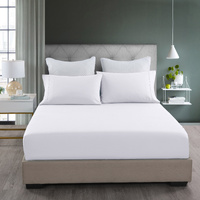 Royal Comfort Bamboo Cooling 2000TC 3-Piece Combo Set - King-White - Model-B840A4