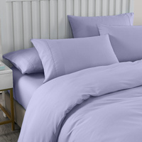 Royal Comfort Bamboo Cooling 2000TC Quilt Cover Set - Double-Lilac Grey - Model-CB51A5