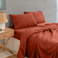 Royal Comfort - Balmain 1000TC Bamboo cotton Sheet Sets (King) - Cinnamon - Model-87A811