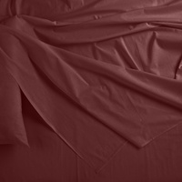 Royal Comfort Blended Bamboo Sheet Set Malaga Wine - Queen - Model-3A68EC