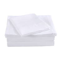 Royal Comfort Blended Bamboo Sheet Set White - Queen - Model-2A290A