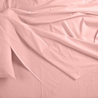 Royal Comfort Bamboo Blended Sheet Set Blush - Queen - Model-19E941