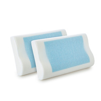 Royal Comfort - Gel Memory Foam Pillow Contour - Twin Pack - Model-B427D1