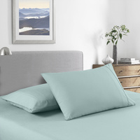 Royal Comfort Bamboo Cooling 2000TC Sheet Set - King Single-Frost - Model-37EA1E