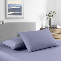 Royal Comfort Bamboo Cooling 2000TC Sheet Set - King Single-Lilac Grey - Model-BB8DAF