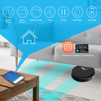 My Genie Gmax Wi-Fi Robotic Vacuum Cleaner - Black - Model-9EDD8A