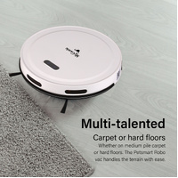 MyGenie Smart Robotic Vacuum Cleaner - White - Model-9A10A8