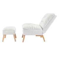 Sofa Ottoman Set Accent Recliner - Model-18BA52