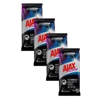 Ajax Professional Bathroom Wipes 90pk x4