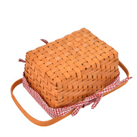 Picnic Basket Outdoor Baskets Deluxe - Model-91CCF3