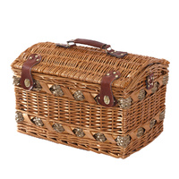 4 Person Picnic Basket Baskets Set Outdoor - Model-A06B4F