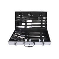 18Pcs BBQ Tool Set Stainless - Model-54C177