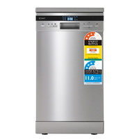 Devanti 10 Place Settings Freestanding Dishwasher Silver
