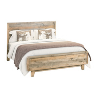 Woodland Bedframe King Size Rustic Timber