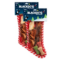 2x Blackdog 15pc Christmas Stocking