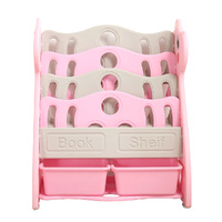 Kids Bookshelf Bookcase Magazine Pink - Model-F219A9