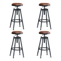 4x Bar Stools Industrial Kitchen - Model-898937