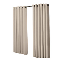 2x Blockout Curtains Panels 3 Layers Beige - Model-B2A3B6