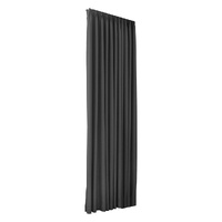 2XBlockout Curtains Chenille 132x250 Dark grey - Model-644C16