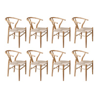 Levede 6x Dining Chairs Wooden Hans