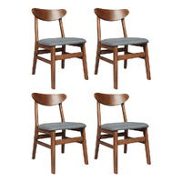 Levede 4xDining Chairs Kitchen Chair