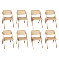 Levede 8X Dining Chairs Foldable Accent