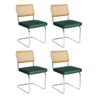 Levede 4xRattan Chair Dining Chairs