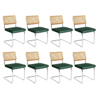 Levede 8xRattan Chair Dining Chairs