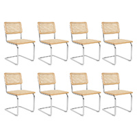 Levede 6x Rattan Chair Dining Chairs