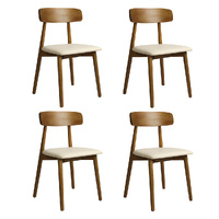 Levede 4x Dining Chairs Kitchen Chair