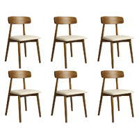 Levede 6x Dining Chairs Kitchen Chair