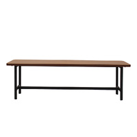 1XDining Chairs Bench Chair 2-3 Seater140cm - Model-77AB3C