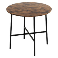 Levede Dining Table Round Kitchen 4 Person Coffee 80cm