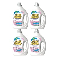 Cold Power 2L Laundry Liquid Effective Stain Remover Sensitive x4
